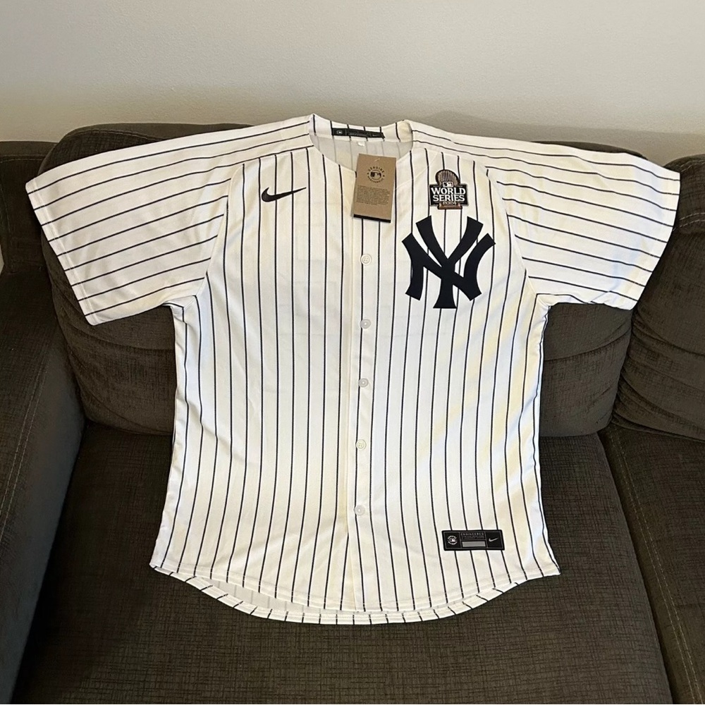 Nike Authentic NY Yankees Giancarlo Stanton World Series 2024 Jersey Men’s Sz: L